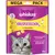 Whiskas Knuspertaschen Mega Pack, mit Huhn & Käse, unter 2 kcal pro Stück, ohne künstliche Aromastoffe, angereichert mit Vitaminen und Mineralstoffen, 180g.