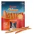 Rocco Chings Originals, 100% chicken breast strips, 250g. Packaging shows a dog and chicken breast strips. Text: 'The original taste!' and 'resealable'.