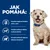 Jak pomáhá: Pomáhá regulovat hladinu cukru v krvi, udržovat štíhlou svalovou hmotu a zdravou tělesnou hmotnost. Obrázek psa s modrým obojkem.