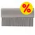 Pettine in metallo con simbolo percentuale rosso su sfondo giallo, indicazione di offerta o sconto visibile sull'immagine.