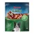 Rocco Cubes Duck & Fish, 150g. Hundesnack mit Ente und Fisch. Verpackung mit wiederverschliessbarem Design. Text: 'The smart reward!'.