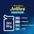 Sensations Jellies Selezioni con Pesci, 24x85g: 6x con sardine, 6x con salmone, 6x con merluzzo carbonaro, 6x con trota. Testo e quantità visibili sull'immagine.