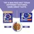 Mix-feed diet suggestion showing Purina One adult dry and wet food, with bowls displaying different textures. Text: Try a mix-feed diet today. Different textures, same great taste.
