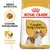 Pachet hrană uscată ROYAL CANIN ADULT Cavalier King Charles, text vizibil: Crochete individualizate, Sănătatea cardiacă, imagine croșetă și siluetă câine.