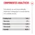 Componentes analíticos: proteína bruta 8,6%, fibra bruta 1,1%, grasa bruta 5,4%, ceniza bruta 2,2%, humedad 80,0%. Componentes analíticos: proteína bruta 8,6%, fibra bruta 1,1%, grasa bruta 5,4%, ceniza bruta 2,2%, humedad 80,0%.