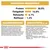 Analytische Bestandteile: Protein 30%, Fettgehalt 16%, Rohasche 6,1%, Rohfaser 1,3%. Zusammensetzung: Geflügelprotein, Reis, Mais, Weizen. Zusatzstoffe: Vitamine, Mineralstoffe, EPA/DHA.