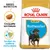 Sachet Royal Canin Puppy Rottweiler, croquette sur-mesure, soutien du système immunitaire, image d’un chiot Rottweiler. Texte visible : Breed Nutrition. Sachet Royal Canin Puppy Rottweiler, croquette sur-mesure, soutien du système immunitaire, image d’un chiot Rottweiler. Texte visible : Breed Nutrition.