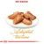 Morceaux de nourriture en sauce sur une assiette, texte visible : EN SAUCE, Adapted texture