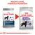 Confronto tra vecchio e nuovo packaging Royal Canin Maxi Sterilised per cani adulti sterilizzati, testo in alto: 'Nuovo look, formula invariata'.