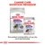 Sterilised dry and wet food formulas shown with text: Canine Care Nutrition Program. Maintains ideal weight, -14% calories. The perfect combination of our dry and wet formulas.