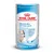 Envase de Royal Canin Babydog Milk, leche en polvo para cachorros 0–2 meses. Texto visible en inglés y francés. Peso neto: 400 g.