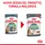 Nuovo design del prodotto, formula migliorata. Due confezioni Royal Canin Care Digest Sensitive/Digestive 85g per gatti, confronto tra vecchio e nuovo packaging.