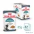 ROYAL CANIN HAIRBALL, 12 portionspåsar à 85 g. Text: Reduces hairball formation in 14 days*. Bild på katt och våtfoder. *ROYAL CANIN intern studie.