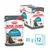 Royal Canin Urinary Care macskaeledel, 12 x 85 g tasakos csomag. A csomagoláson macska képe és „URINARY” felirat látható.