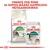 ROYAL CANIN Active Life Outdoor 7+ kissanruokapussi ja Instinctive 7+ annospussi. Ylhäällä teksti: Yhdistä yksi pussi ja sopiva määrä nappuloita päiväannokseksi.