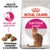 Pachet Royal Canin Savour Exigent cu imagine de pisică, text: Health Nutrition, Senzație de gust dublu, Dimensiune adaptată a crochetelor. Crochete vizibile lângă ambalaj. Pachet Royal Canin Savour Exigent cu imagine de pisică, text: Health Nutrition, Senzație de gust dublu, Dimensiune adaptată a crochetelor. Crochete vizibile lângă ambalaj.