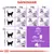 Tabuľka dávkovania pre mačky podľa hmotnosti a kondície: 3–6 kg, ideálna alebo nadváha. Uvádza množstvo granúl v gramoch a kombináciu s kapsičkou Royal Canin Sterilised.