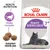 Bag labelled Regular Sterilised 7+, showing adapted kibble size, vitality complex and health nutrition features.