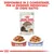 Royal Canin Ageing 12+ 85 g, disponibile in salsa o gelatina. Testo: Disponibile in 2 consistenze, per le esigenze individuali di ogni gatto. Immagine delle due varianti.