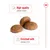 Kibble pieces shown with highlighted features: high-quality protein content and enriched with vitamins C and E.