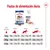 Pautas de alimentación diaria Royal Canin Maxi Adult para perros de 26, 35 y 44 kg según actividad: menos de 1h, menos de 2h o más de 3h al día. Cantidades en gramos y latas indicadas.