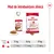 Mod de întrebuințare zilnică Royal Canin Medium Adult: pentru câini de 11 kg, 1 plic + 139 g; 16 kg, 1 plic + 196 g; 25 kg, 1 plic + 287 g. Imagine cu ambalaje și hrană.