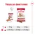Pokyny pro denní krmení Royal Canin Medium Ageing 10+: tabulka dávkování pro psa 11 kg 1 konzerva + 67 g, 16 kg 1 konzerva + 123 g, 25 kg 1 konzerva + 213 g.