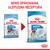 Royal Canin Junior Giant – porównanie starego i nowego opakowania karmy dla psów powyżej 45 kg. Napis: Nowe opakowania, ulepszona receptura.