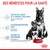 Des bénéfices pour la santé : soutien de la santé de la chienne et des chiots, système immunitaire fort, soutien du microbiome. Gamelle Royal Canin devant un chien.
