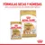 Royal Canin Adult Pomeranian, fórmulas secas y húmedas para perros. Texto visible: 'FÓRMULAS SECAS Y HÚMEDAS para una experiencia de alimentación óptima'.