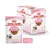 Royal Canin Kitten Nassfutter für Katzen bis 12 Monate, Packung mit 12 Beuteln à 85 g. Abgebildet: Produktverpackung und Beutel mit Futter sowie Katze.