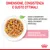 Dimensione, consistenza e gusto ottimali. Senza conservanti, senza aromi artificiali, senza coloranti artificiali. Istintivamente preferito dai gattini.