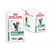 Royal Canin Veterinary Diabetic kattenvoer, thin slices in gravy. Verpakking met afbeelding van een kat en tekst: DIABETIC, THIN SLICES IN GRAVY.
