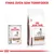 Royal Canin Gastrointestinal High Fibre våtfoderburk och torrfoderpåse för hund. Text ovan: Finns även som torrfoder.