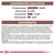 Composición y componentes analíticos: proteína bruta 23 %, fibra bruta 2,3 %, grasa bruta 11 %, ceniza bruta 6,4 %. Ingredientes principales y aditivos nutricionales detallados.