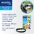 ADAPTIL Calm On The Go Collar offers support for kennel stays, holidays, training and fears, provides continuous diffusion for 1 month, suitable for small or medium dogs.