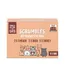 Scrumbles gut friendly cat food, complete wet food in jelly. Contains 2 chicken, 2 duck, 2 turkey. Pack of 6 x 80g.