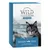 Wild Freedom Instinctive Silvery Seas kattemad, with fresh fish, 100% grain-free recipe, 6 x 140 g. Billede af kat foran hav og klipper på emballagen.