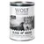 Wolf of Wilderness Black Rocks, 100 % grain-free, goat with wild berries, roots and wild herbs, boîte de 400 g. Texte en anglais et allemand visible sur l’emballage.