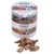 Wolf of Wilderness Wide Acres Freeze Dried 100% Chicken Hearts -kanaa sisältävä pakastekuivattu herkku, näkyvissä purkki ja irtopaloja