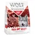 Wolf of Wilderness Soft High Valley, 1 kg, avec bœuf frais et poulet, recette sans céréales. Texte en anglais visible sur l’emballage.