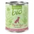 Zooplus Bio Nassfutter für Hunde, Sorte Organic Duck mit Zucchini, 800g Dose, reine Bio-Zutaten.