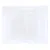 Tapis absorbant rectangulaire blanc avec surface gaufrée, bords larges visibles, matériau plastique apparent, sans marque ni texte visible.