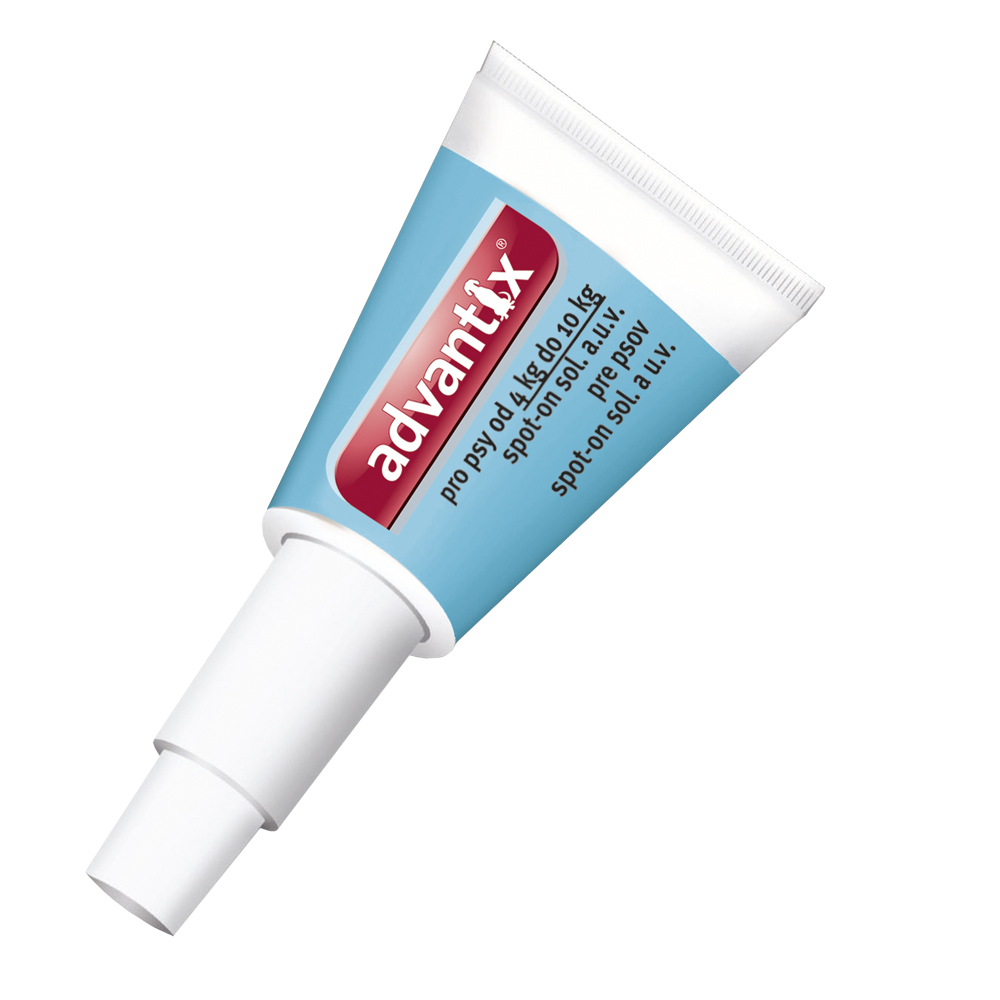 

Advantix spot-on pro psy od 4 kg do 10 kg - 4 x 1,0 ml