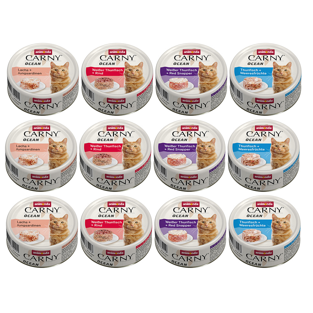 animonda Carny Ocean 24 x 80g - Ocean Mix I (4 Varieties)