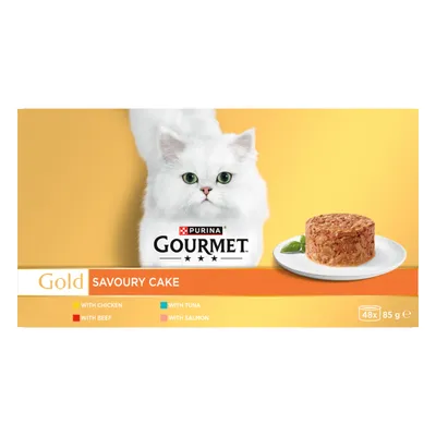 Gourmet Gold Savoury Cake Mega Pack 48 x 85g - Mixed Pack Gourmet Gold Savoury Cake Mega Pack 48 x 85g - Mixed Pack