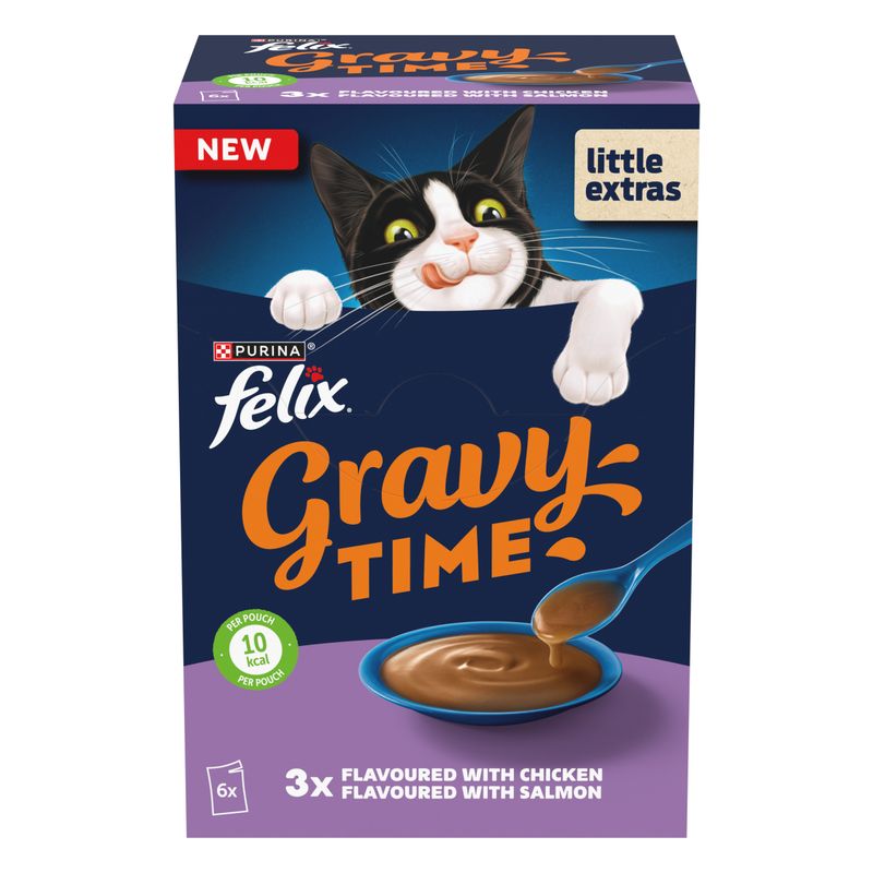 Felix Felix Time Chicken Salmon Adult Wet Cat Food pet food packaging