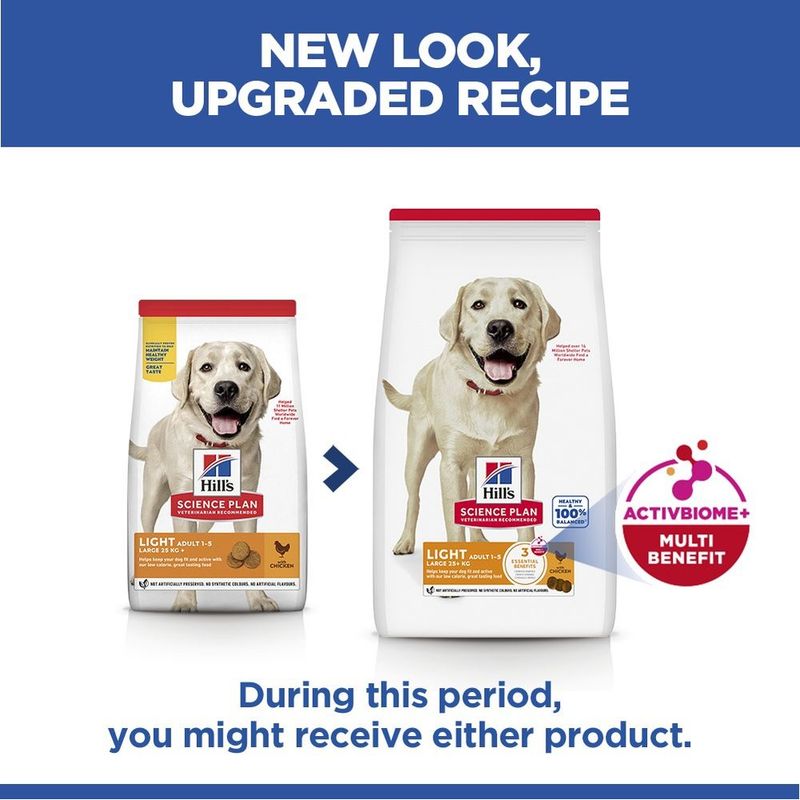 Hill's Science Plan Adult Light Large Breed с пиле