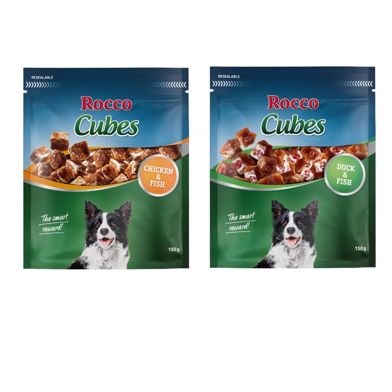 Rocco Rocco Cubes Trial Adult Dry Dog Food pet food packaging