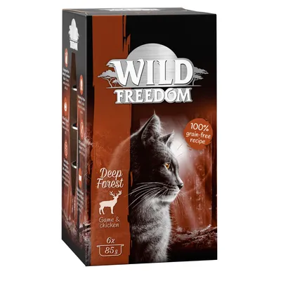 Wild Freedom Deep Forest, 100% getreidefreie Rezeptur, Wild und Huhn, 6x85g.